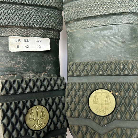 Hunter Olive Green Neoprene Gardener Clogs - Picture 10 of 13